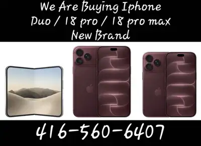 BUYING IPHONE 18 PRO MAX 100% 18 PRO & 18 offer me CALL NOW, View more