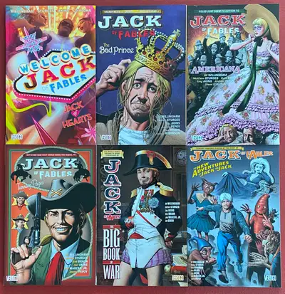 Jack of Fables Graphic Novels, View more
