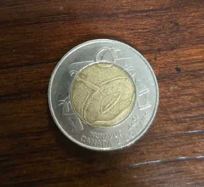 1999 Nunavut Canada Toonie, View more