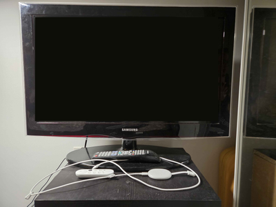 Samsung LN32D450 32" TV + Google Chromecast with Google TV (HD), View more
