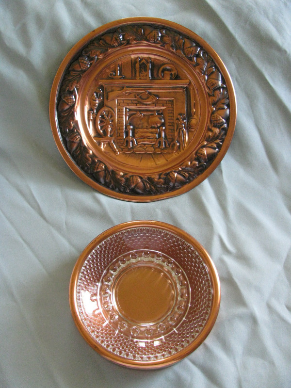 Vintage Collectible Coppercraft Ashtray & Wall Plaque 2PC in Arts & Collectibles in Saint John