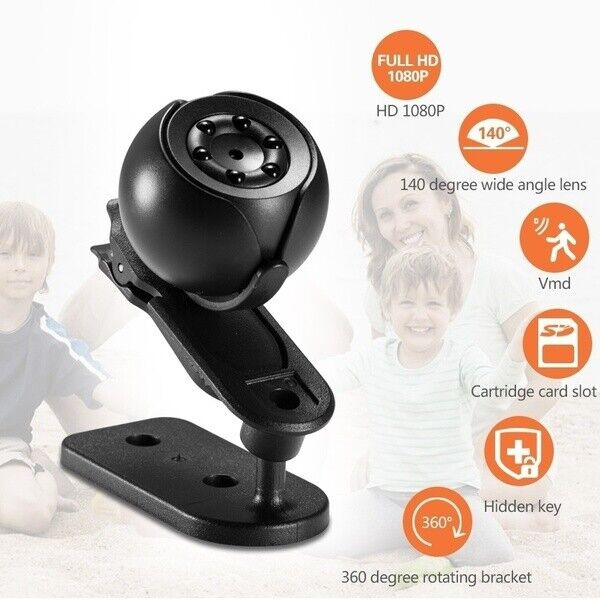 Mini Camera Cam HD 1080 NIGHT VISION + MOTION DETECT in Cameras & Camcorders in Longueuil / South Shore - Image 2