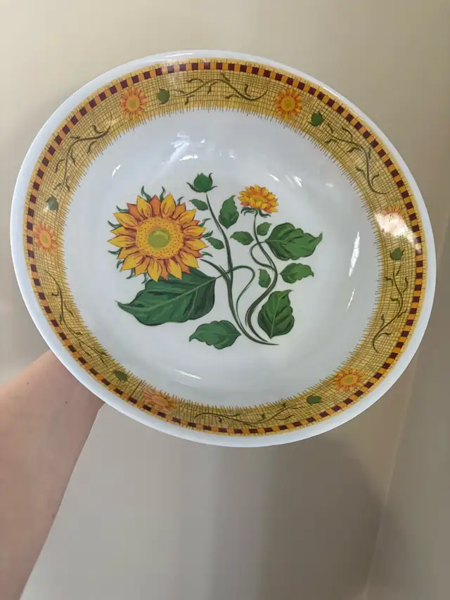 Fire King Sunflower Bowl