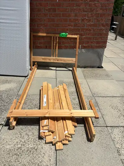 Used IKEA Bed Frame and Mattress, View more