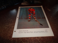 Montreal canadiens hockey club dernieres heures # 24 chuck lefle