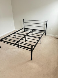 Queen metal bed frame for sale
