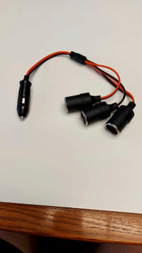 Electop 1 to 3 Car Cigarette Lighter Socket Splitter