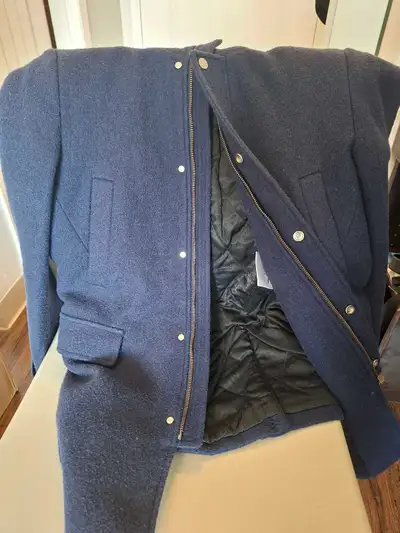 Men’s Wool Blend Jacket – Slim Fit, View more