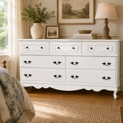 French Provincial 7-Drawer Dresser, View more