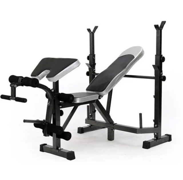 Adjustable Bench, Multifunctional Arm Curl Pad, Leg Extension  in Exercise Equipment in Winnipeg