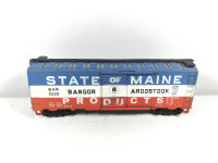 HO Train Bangor & Aroostook B&A 40' Box Car #5226 State of Maine