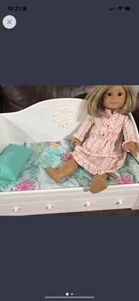 American Girl Trundle Doll Bed