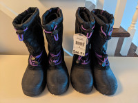 Kids Winter Boots - NEW - Sizes 2 & 3