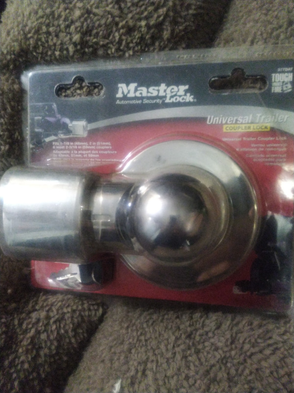 Masterlock trailer lock brand new $25 in RV & Camper Parts & Accessories in Kingston