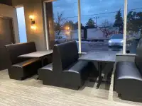  Restaurant Booth and tables custom made&repair