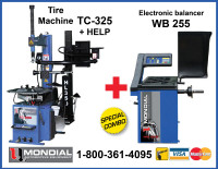 New 110V Tire Changer Wheel Balancer TC325+Help+WB255