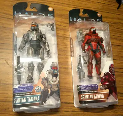 McFarlane Toys Halo 5 Guardians Spartan TANAKA Action Figure: 40$ McFarlane Toys Halo 5 Guardians Sp...