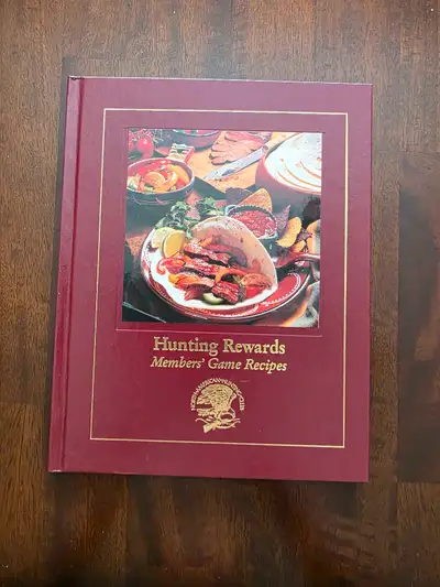NEW Never Used Hard Cover North American Hunting Club Hunting Rewards Member's Game Recipes Excellen...