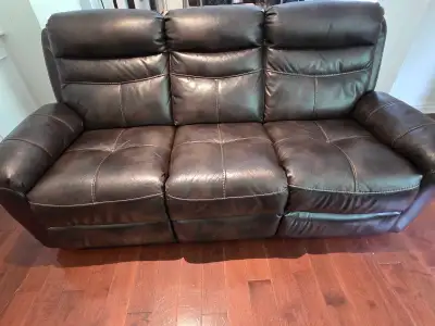 3 seater sofa 2 recliner seats , View more
