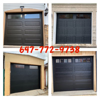 R-Value 16 garage door with installation $1199