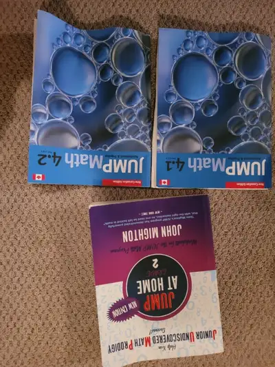 Math Workbooks Grade 4 $4 Each