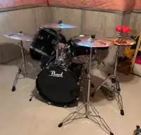Pearl export Drums with AAX Cymbals