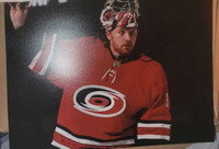 Freddie Andersen signed 8x10 photos Hurricanes Leafs Hockey