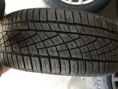 Continental Extreme Contact summer tires with lots of tread (like new). 2 at 225/45R17 and 2 at 245/...