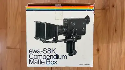 Vintage EWA-S8K Compendium Matte Box Camera Bellow, View more