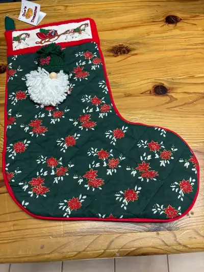 Christmas stocking Horse sleigh, View more