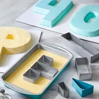 Numbers and Letters Cake Pan