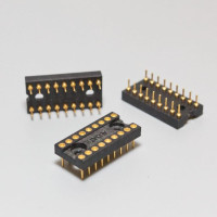 Electronic Gold & Nickel Plated PCB IC & Discreet Comp. Sockets