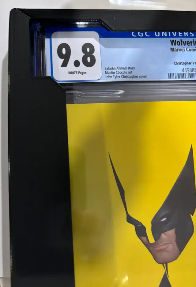 WOLVERINE #1CGC 9.8and Custom CGC frame!!! in Comics & Graphic Novels in Edmonton - Image 5