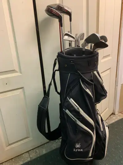 Full Set of Lynx Men RH Golf Clubs , View more