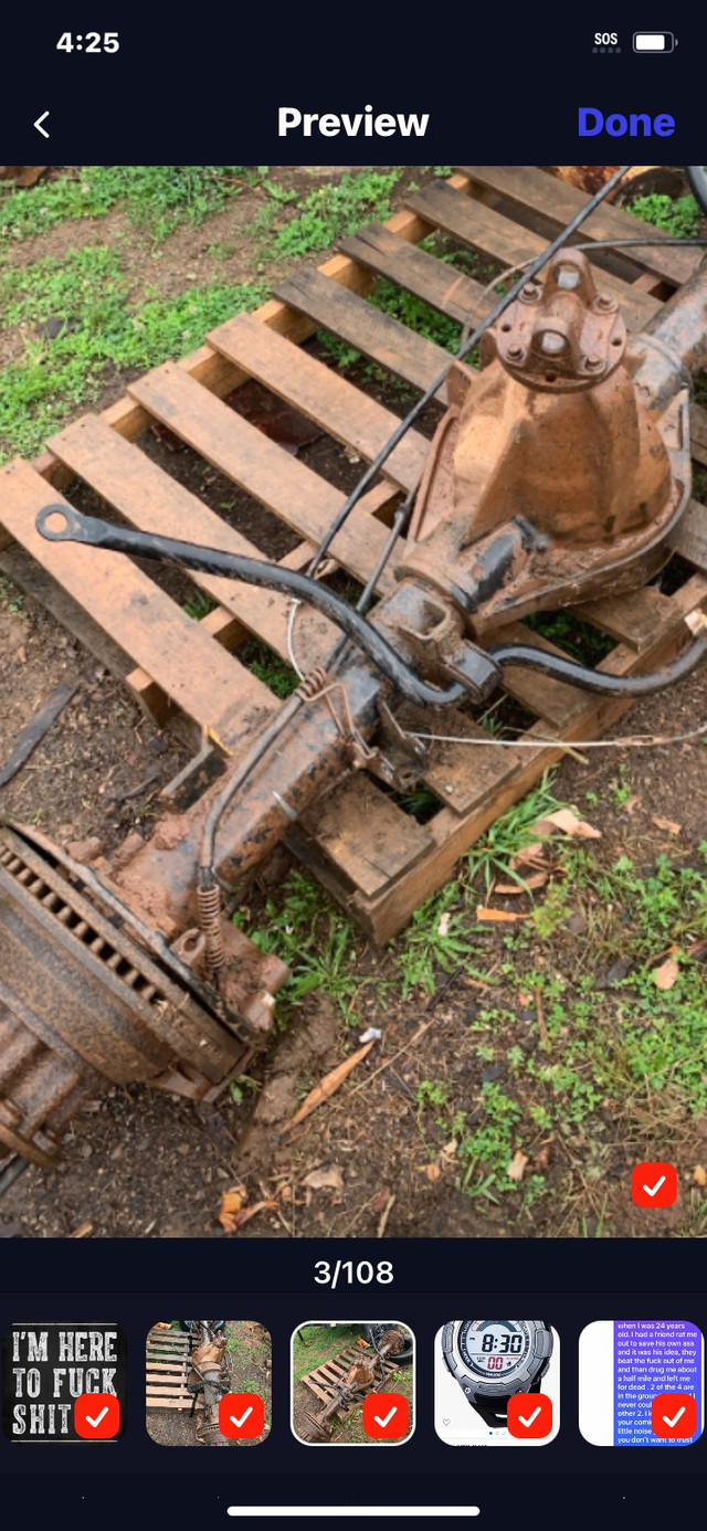 Ford F350 Rear Diff in Cars & Trucks in Moncton