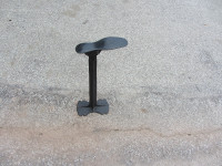 Vintage Cast Iron 2 Piece Cobbler's Shoe Repair Stand Anvil