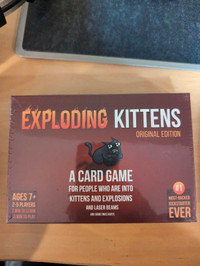 Exploding kittens card game