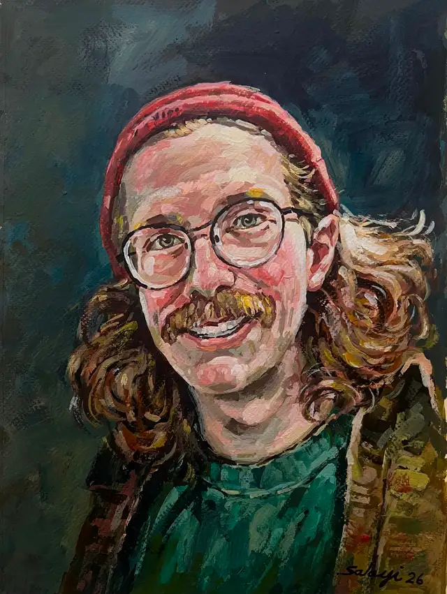 Portrait painter for hire