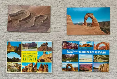 Classic Post Cards Utah and Colorado 1960s Excellent Condition, View more