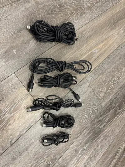 assorted midi cables, View more