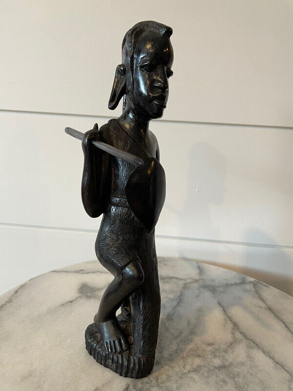 Vintage African Tribal Ebony Wood Woman in Arts & Collectibles in Dartmouth