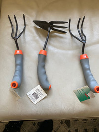 Gardening tools. Cultivator Fork and Spade 