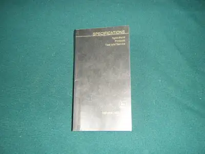 John Deere Agricultural Products Specifications Book 1997, View more
