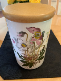 LARGE PORTMEIRION KITCHEN CANISTER