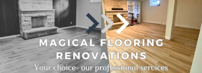 Flooring renovation installation