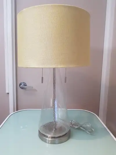 Beautiful big glass lamp, View more