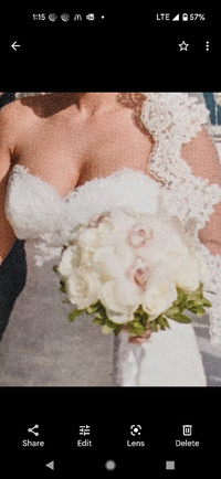 Enzo Ani lace wedding  dress
Boostier style mermaid dress
