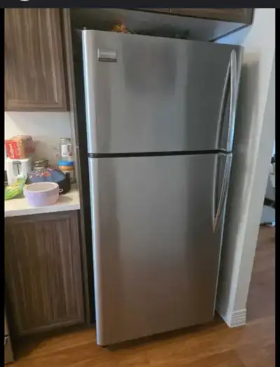 stainless fridge , View more