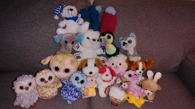 Stuffed plush animals in Toys & Games in Winnipeg