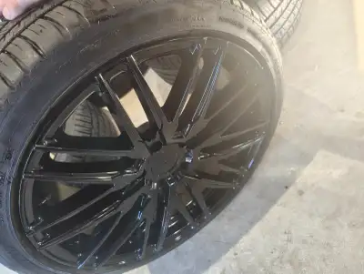 Lightly used tires, wrong bolt pattern for my car, stored in heated garage. Looking to get some mone...